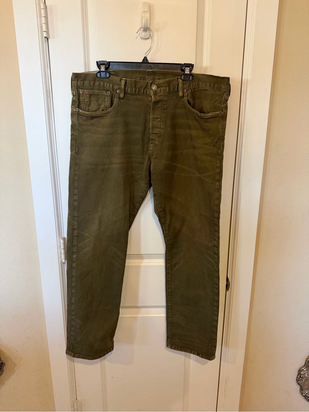 Polo Ralph Lauren Olive Green Men's Straight Fit Pants